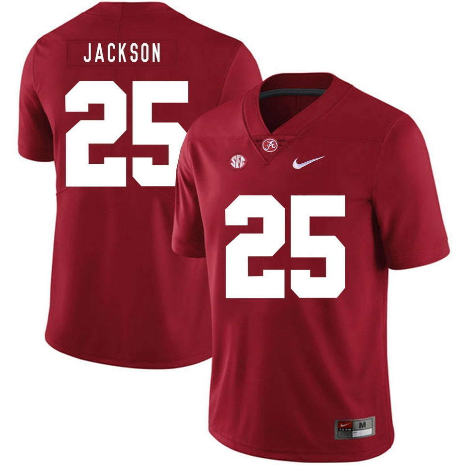 Kareem Jackson Alabama Crimson Tide Football Jersey-Red