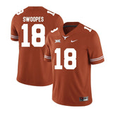 Tyrone Swoopes Texas Longhorns Football Jersey - Orange