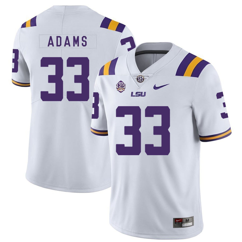 Jamal Adams LSU Tigers Football Jersey - White