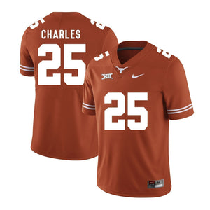 Jamaal Charles Texas Longhorns Football Jersey - Orange