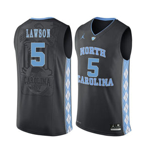 Ty Lawson North Carolina Basketball Jersey-Black