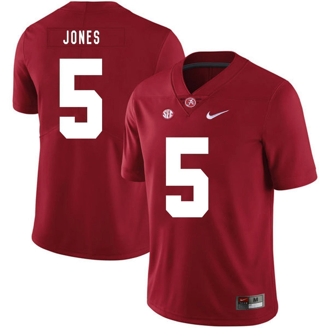 Cyrus Jones Alabama Crimson Tide Football Jersey-Red