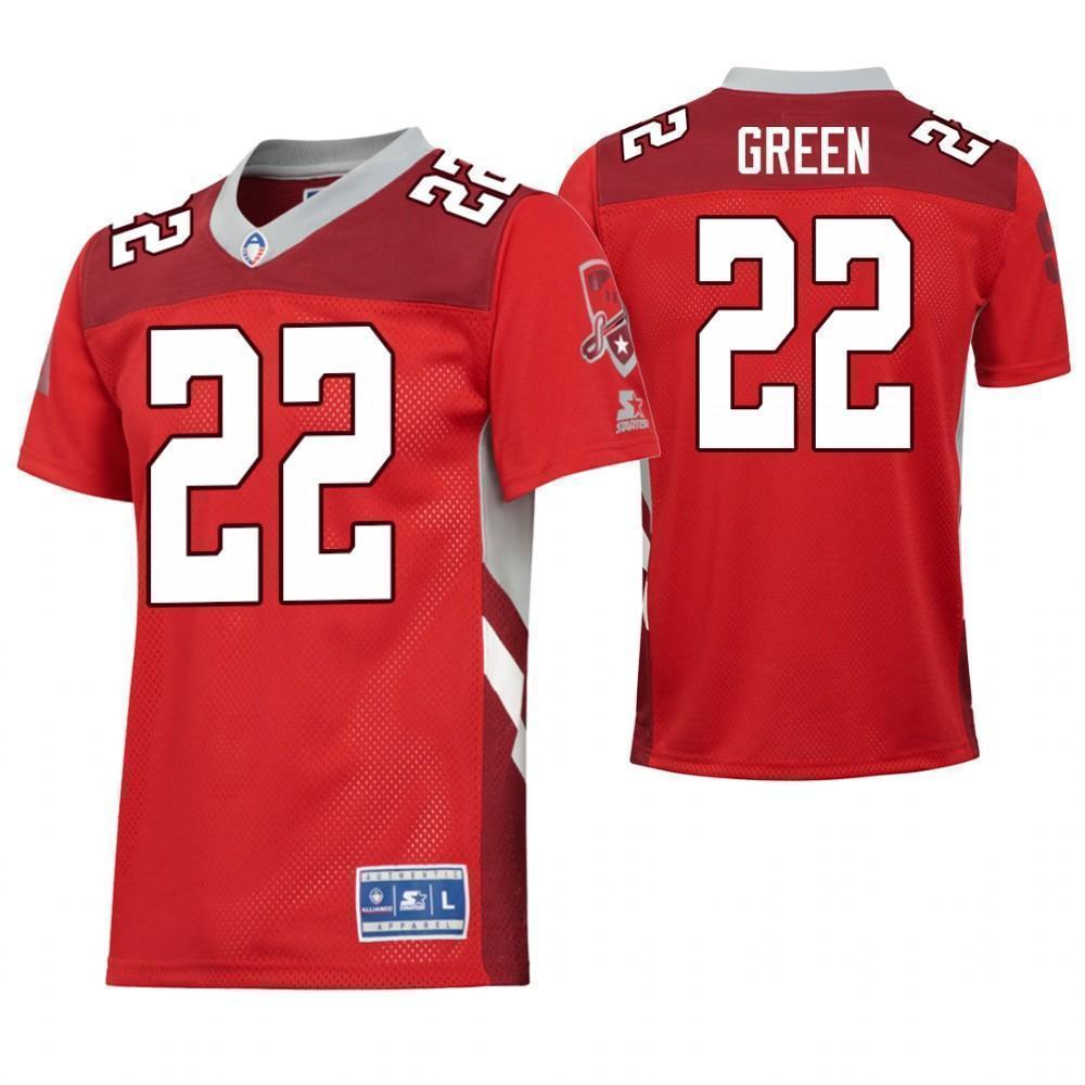 Aaron Green San Antonio Commanders Game Jersey