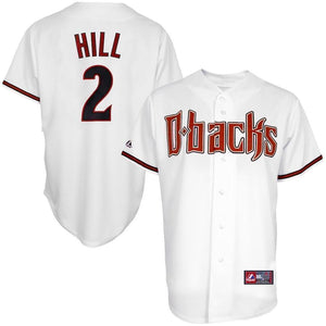 Aaron Hill Arizona Diamondbacks Baseball Player Jersey