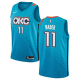 Oklahoma City Thunder #11 Abdel Nader NEW 2018/19 City Edition Swingman Jersey