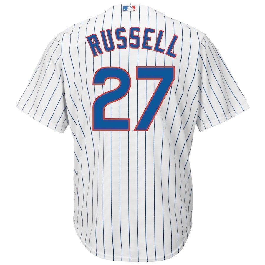 Addison Russell Chicago Cubs Baseball Player Jersey