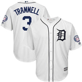 Alan Trammell Detroit Tigers Baseball Player Jersey