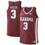 Alex Reese Alabama Crimson Tide Basketball Jersey - Cardinal