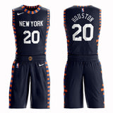 New York Knicks #20 Allan Houston City 2019 Jersey and Pant Set