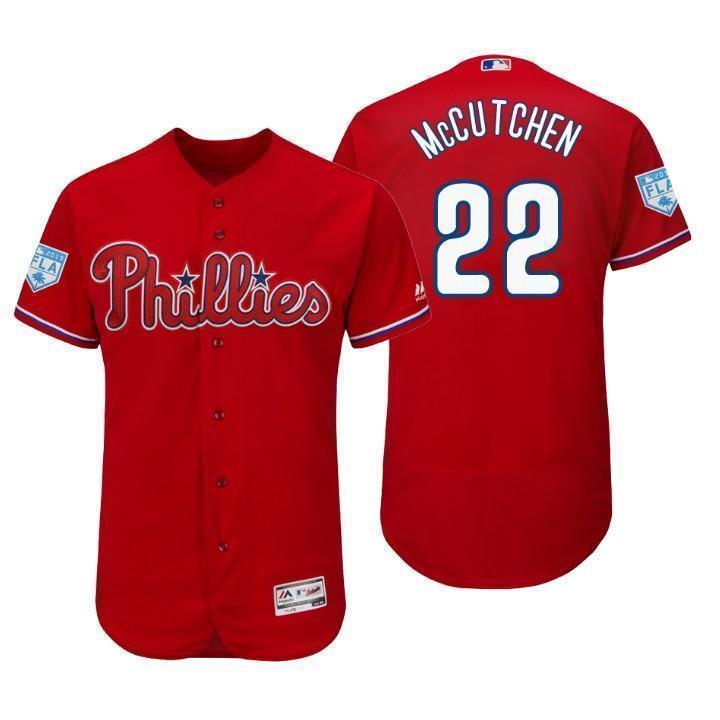 Andrew McCutchen Philadelphia Phillies 2019 Spring Training Baseball Player Jersey