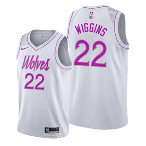 Minnesota Timberwolves #22 Andrew Wiggins 2018/19 Earned Edition Swingman Jersey
