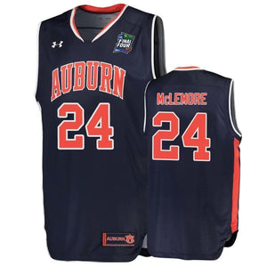 Anfernee McLemore Auburn Tigers 2019 Final Four Basketball Jersey - Navy