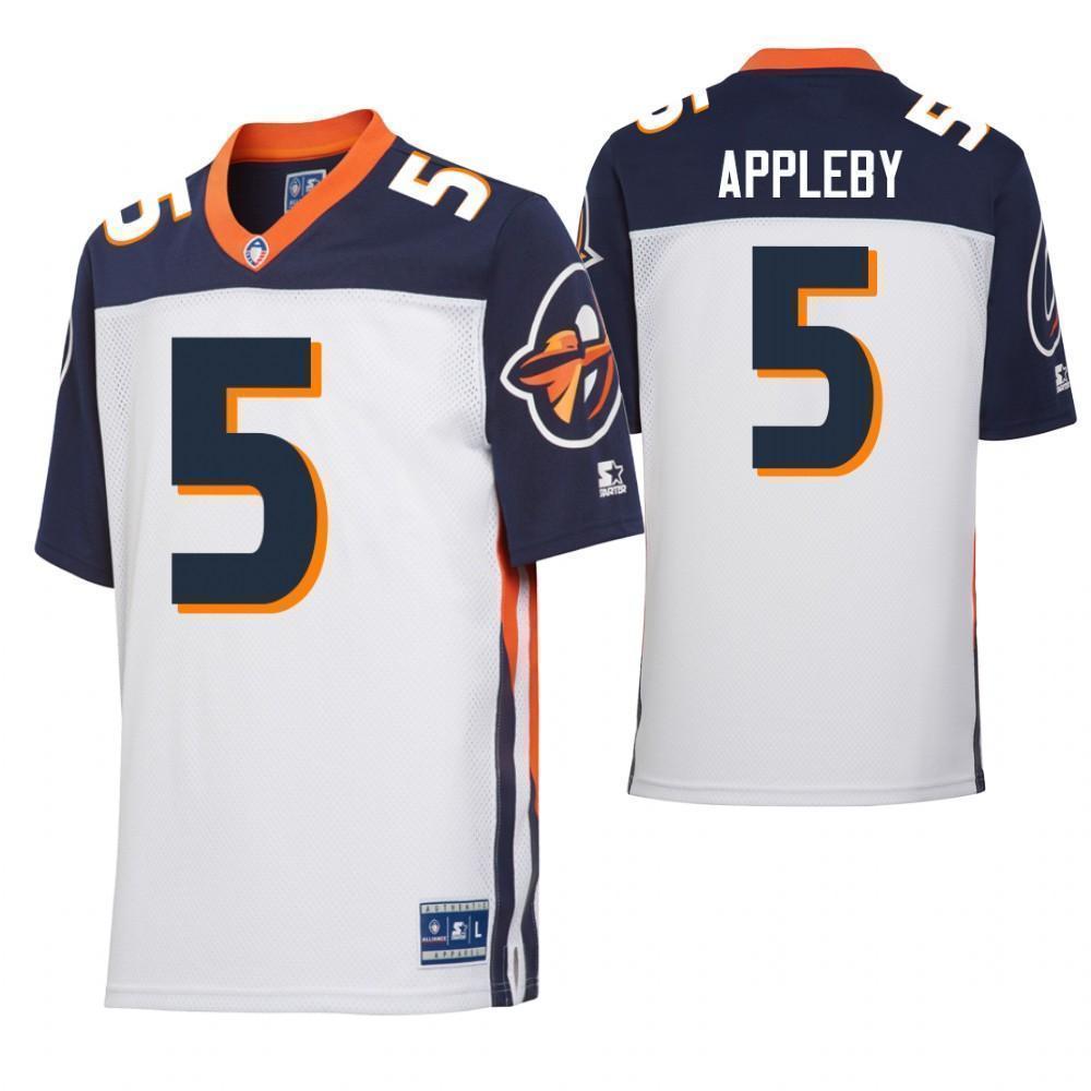 Austin Appleby Orlando Apollos Game Jersey