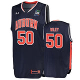 Austin Wiley Auburn Tigers 2019 Final Four Basketball Jersey - Navy