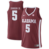 Avery Johnson Jr. Alabama Crimson Tide Basketball Jersey - Cardinal