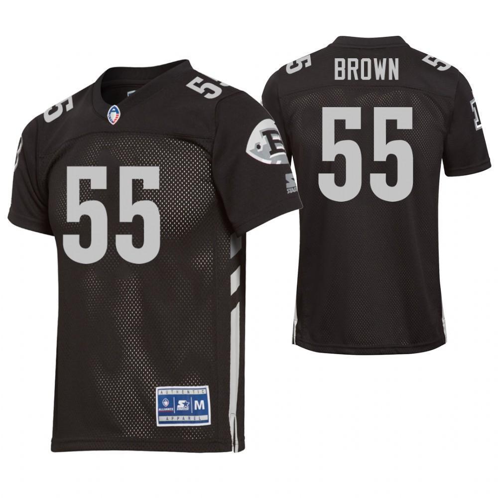 Beniquez Brown Birmingham Iron Game Jersey