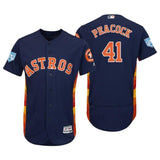 Brad Peacock Houston Astros 2019 Spring Training Baseball Player Jersey