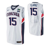 Brandon Clarke Gonzaga Bulldogs 2019 Final Four Basketball Jersey - White