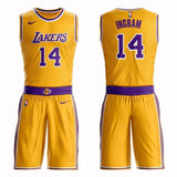 Los Angeles Lakers #14 Brandon Ingram Icon Jersey and Pant Set