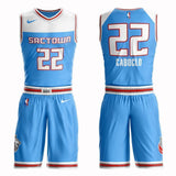 Sacramento Kings #22 Bruno Caboclo City 2019 Jersey and Pant Set