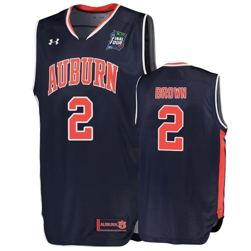 Bryce Brown Auburn Tigers 2019 Final Four Basketball Jersey - Navy