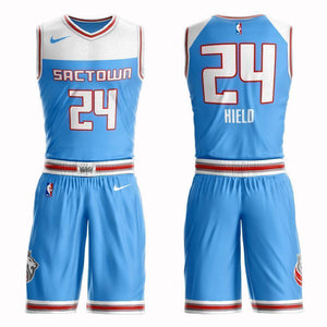 Sacramento Kings #24 Buddy Hield City 2019 Jersey and Pant Set