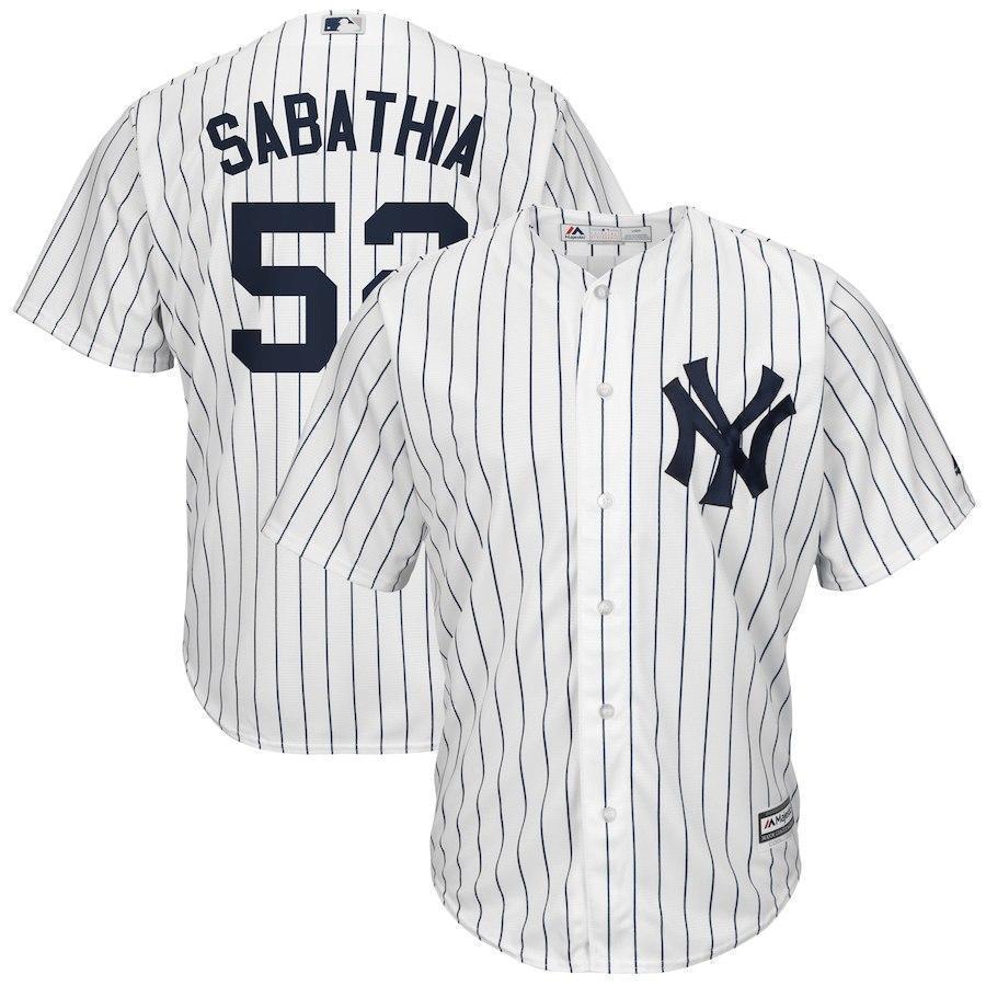 CC Sabathia New York Yankees Baseball Player Jersey