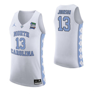 Cameron Johnson North Carolina Tar Heels 2019 Final Four Basketball Jersey