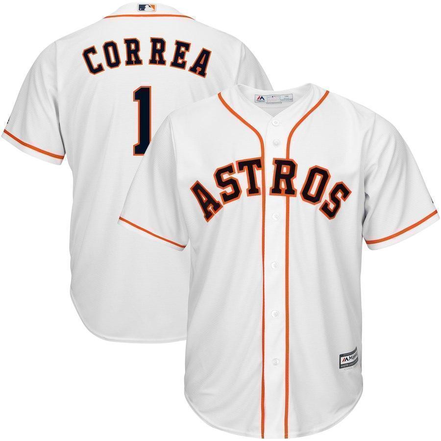 Carlos Correa Houston Astros Baseball Player Jersey