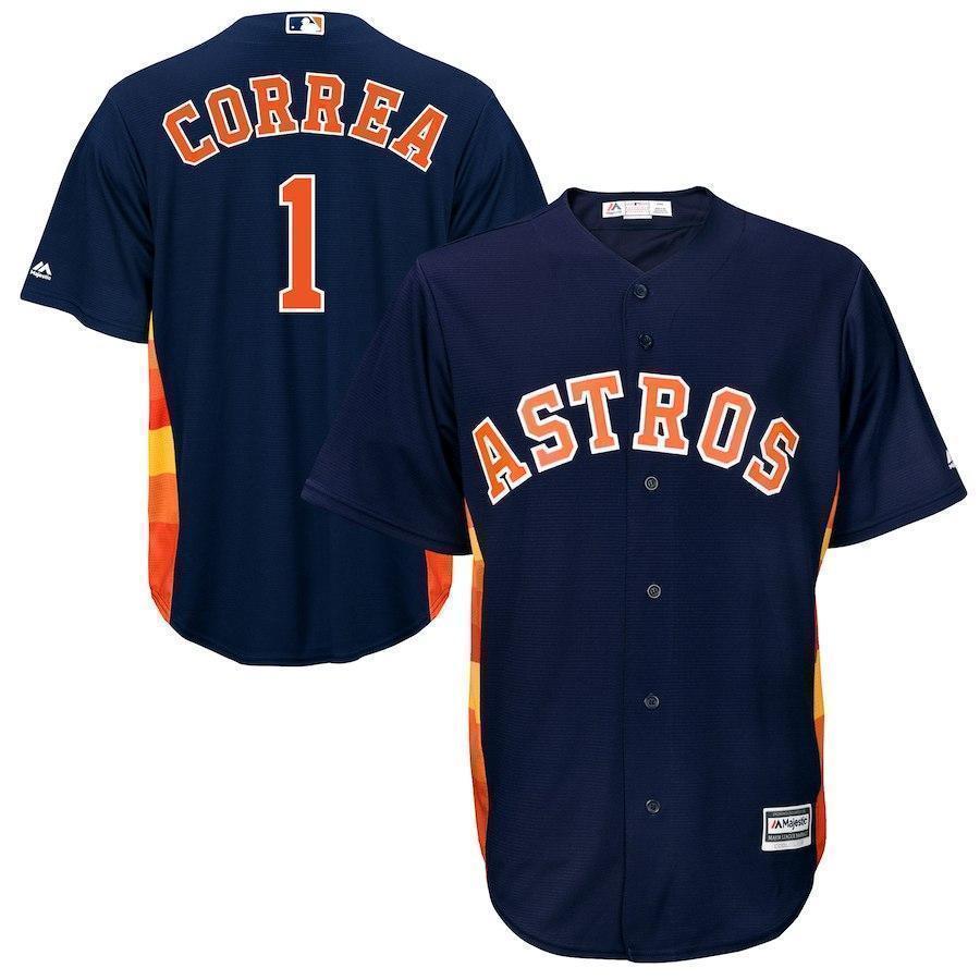 Carlos Correa Houston Astros Baseball Player Jersey