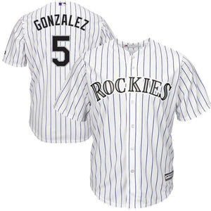 Carlos Gonzalez Colorado Rockies Baseball Player Jersey
