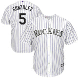 Carlos Gonzalez Colorado Rockies Baseball Player Jersey
