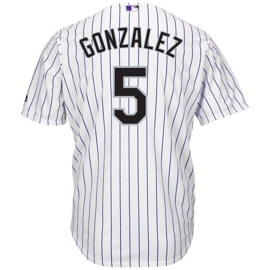 Carlos Gonzalez Colorado Rockies Baseball Player Jersey
