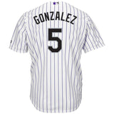 Carlos Gonzalez Colorado Rockies Baseball Player Jersey