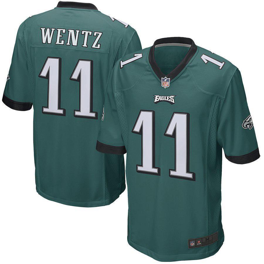 Carson Wentz Philadelphia Eagles Game Jersey