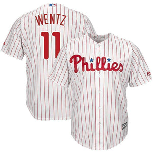 Carson Wentz Philadelphia Phillies Baseball Player Jersey