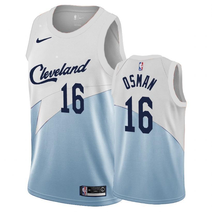 Cleveland Cavaliers #16 Cedi Osman 2018/19 Earned Edition Swingman Jersey