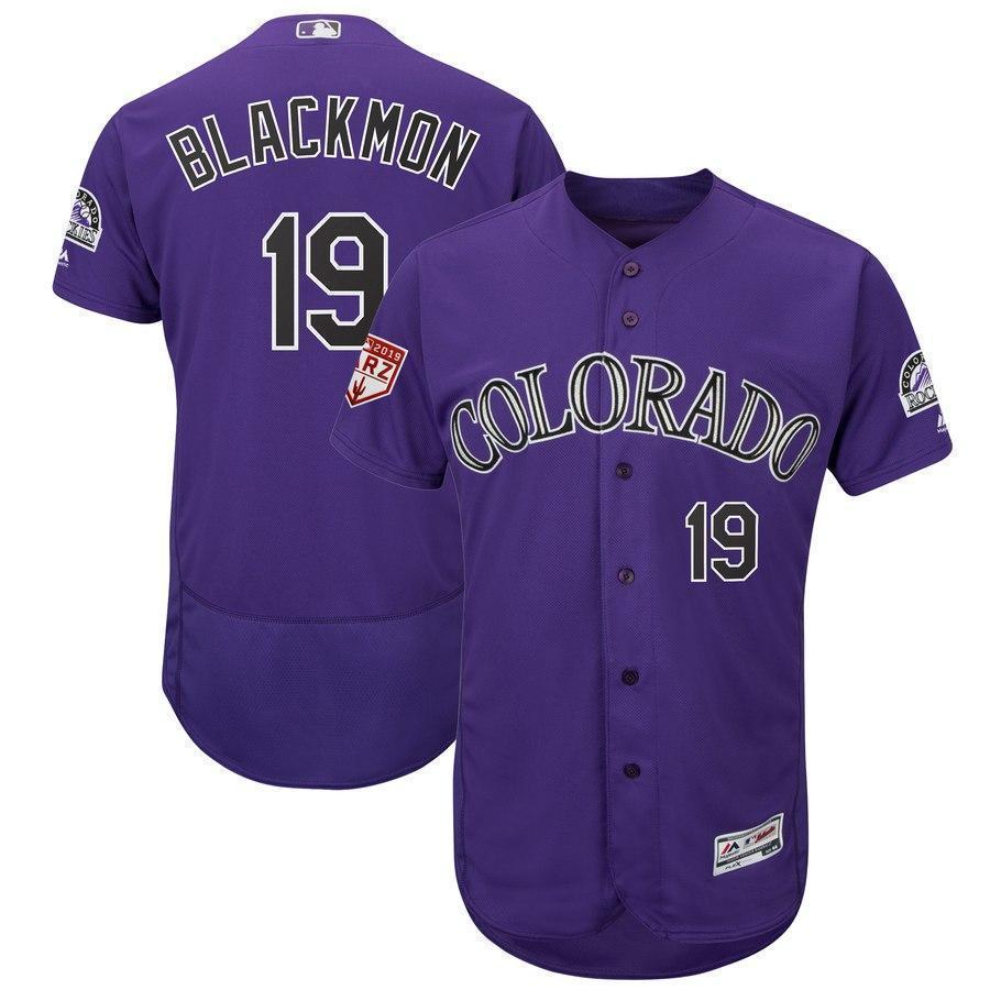 Charlie Blackmon Colorado Rockies 2019 Spring Training Baseball Player Jersey
