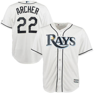 Chris Archer Tampa Bay Rays Baseball Player Jersey