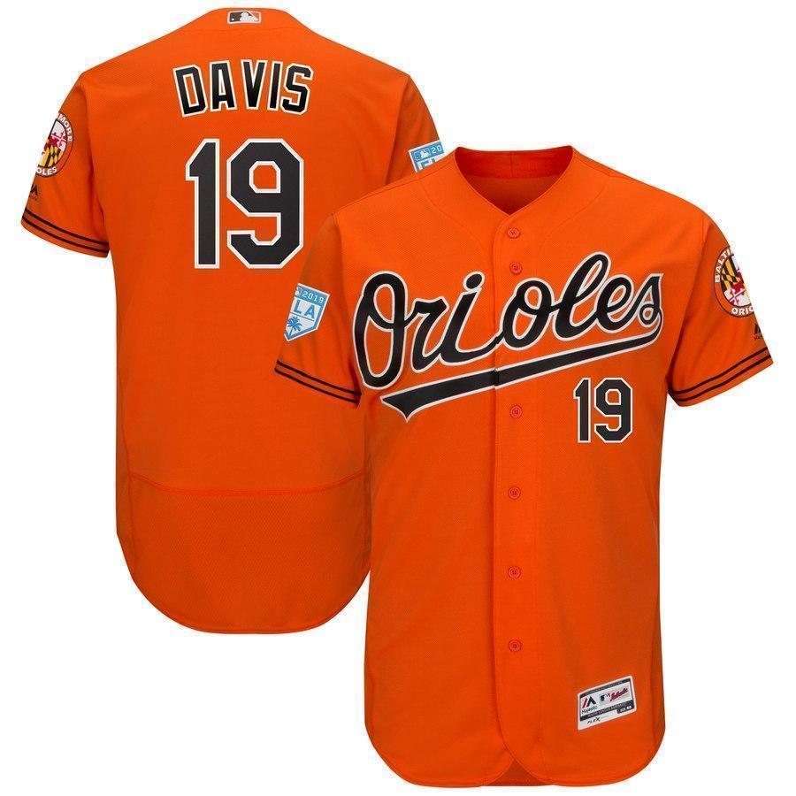 Chris Davis Baltimore Orioles 2019 Spring Training Baseball Player Jersey