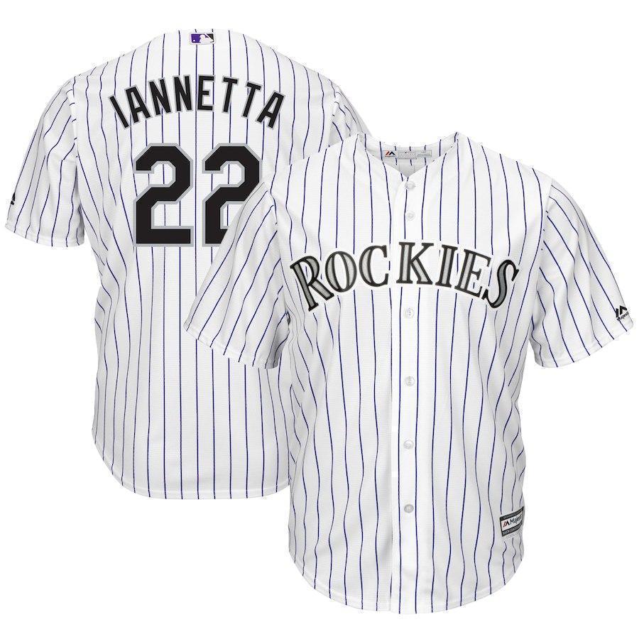 Chris Iannetta Colorado Rockies Baseball Player Jersey