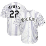 Chris Iannetta Colorado Rockies Baseball Player Jersey