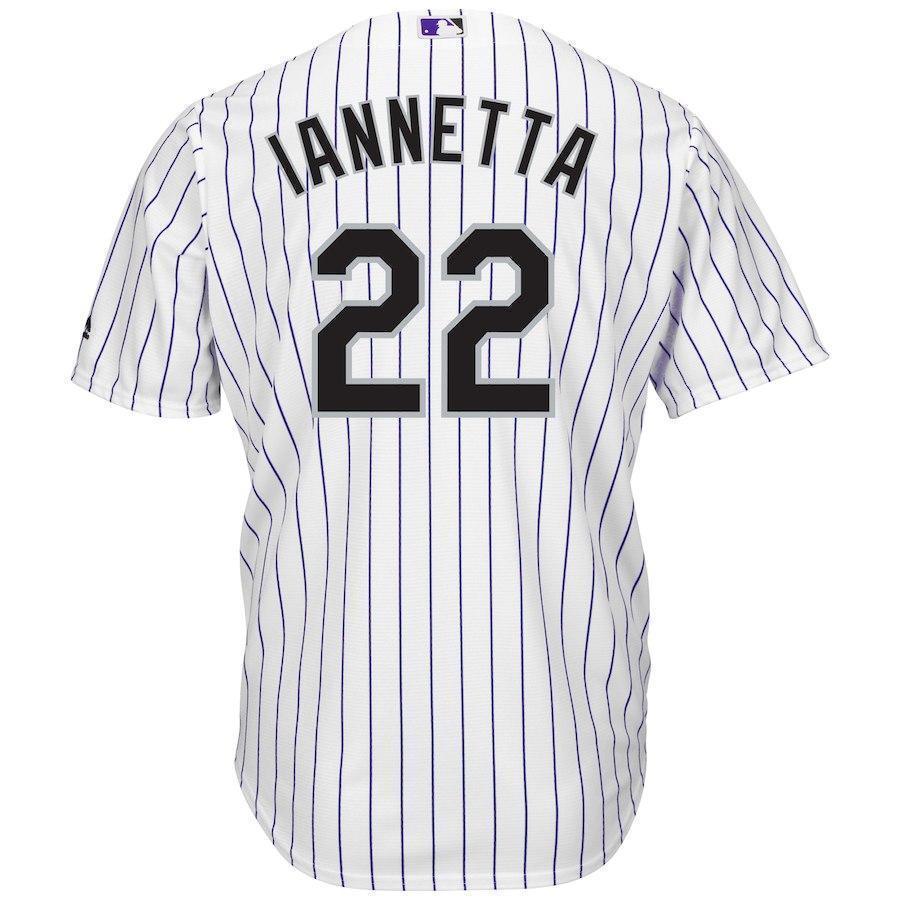 Chris Iannetta Colorado Rockies Baseball Player Jersey