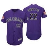 Chris Iannetta Colorado Rockies 2019 Spring Training Baseball Player Jersey