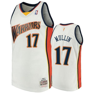 Golden State Warriors #17 Chris Mullin 2009-10 Hardwood Classics Jersey