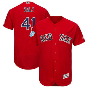 Chris Sale Boston Red Sox 2019 Spring Training Baseball Player Jersey