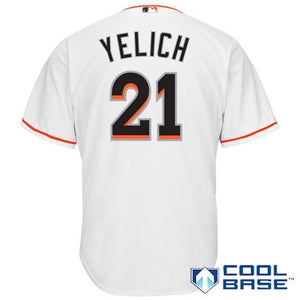 Christian Yelich Miami Marlins Baseball Player Jersey