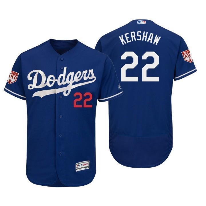Clayton Kershaw Los Angeles Dodgers 2019 Spring Training Baseball Player Jersey
