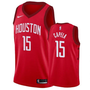 Houston Rockets #15 Clint Capela 2018/19 Earned Edition Swingman Jersey