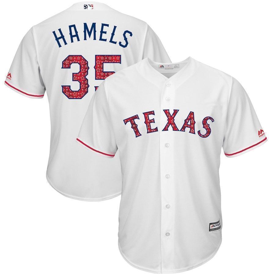 Cole Hamels Texas Rangers Baseball Player Jersey